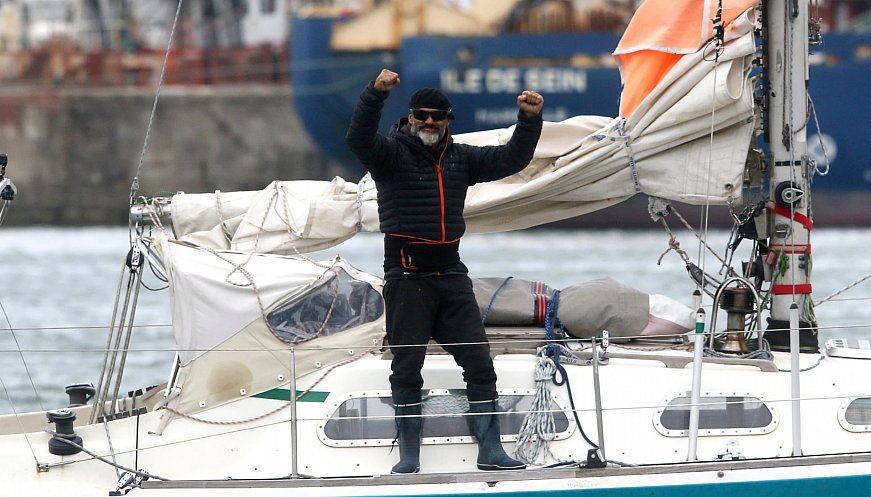 With Flights Banned, Son Sails Solo Across Atlantic To Reach 90-Year-Old Father